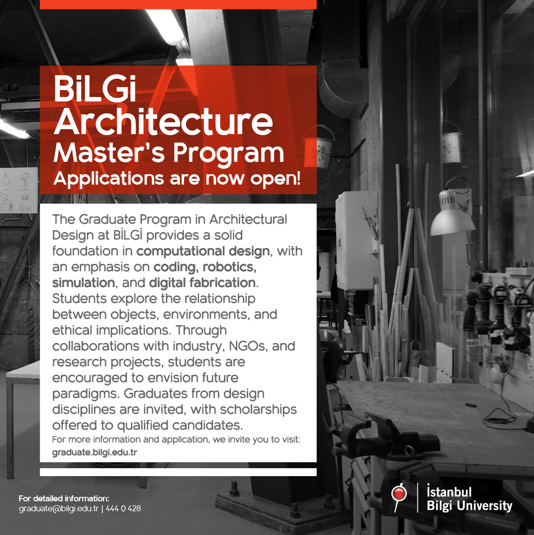 Applications for M.Arch Architectural Design are now open!